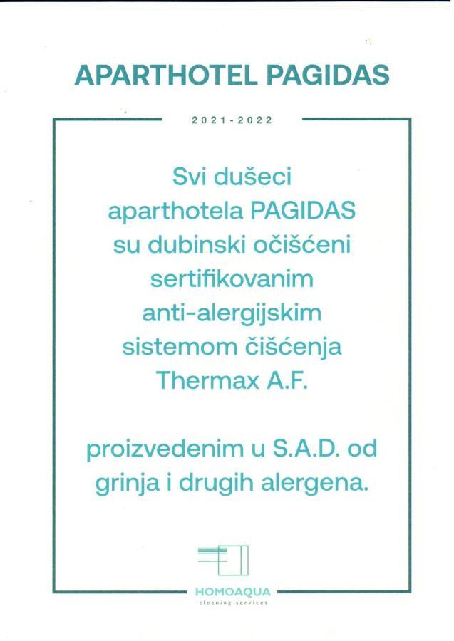 Aparthotel Pagidas Hanioti Zewnętrze zdjęcie